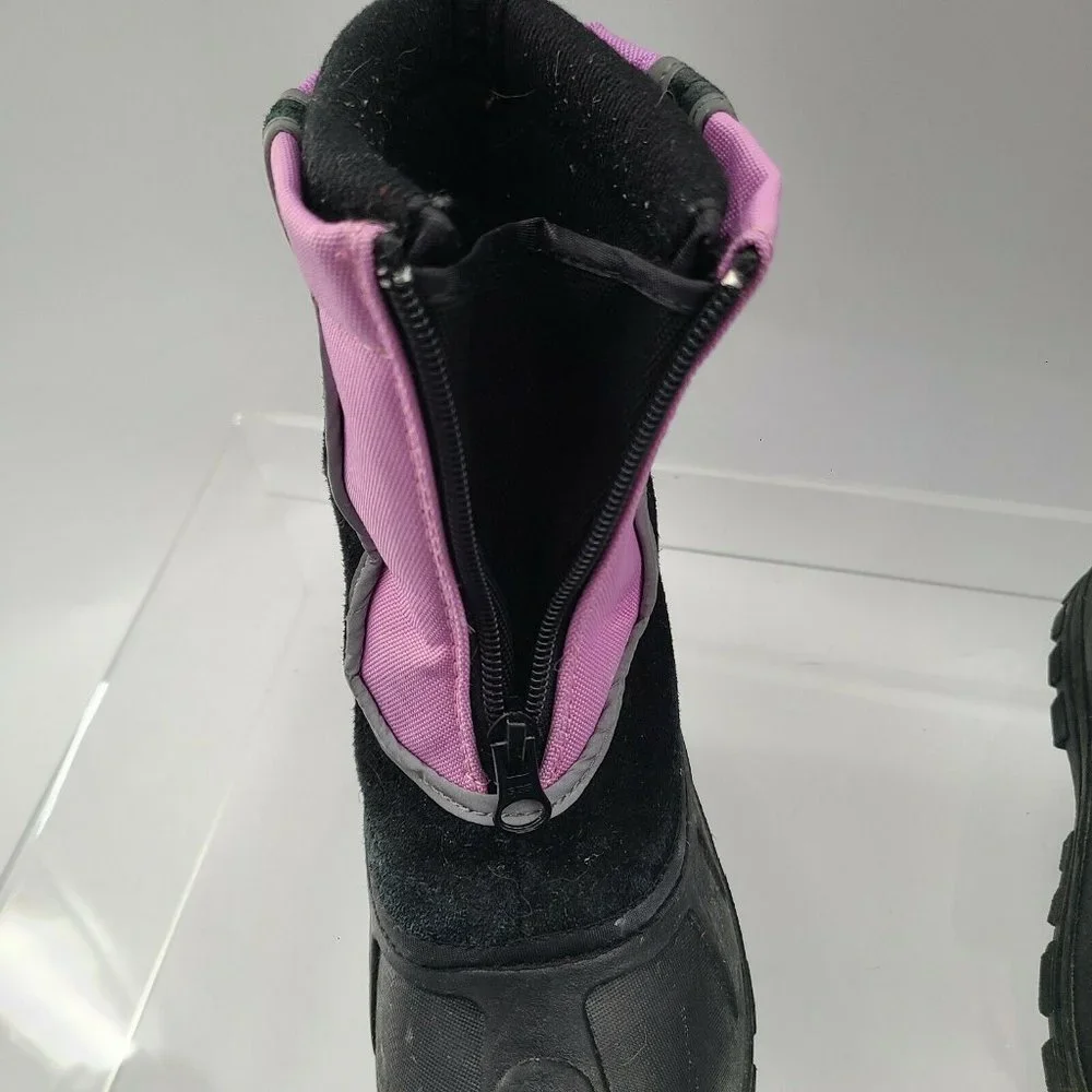 Itasca Snow Boot Kids Size 2 Purple/Black‎